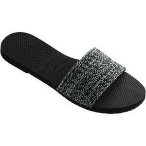 Havaianas Black Sandals Casual Comfort
